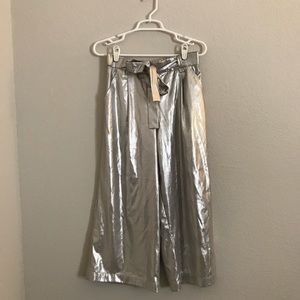 Zara Metallic Culottes